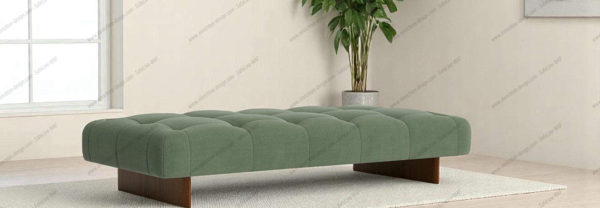 Quilton Lift Daybed Lounger Hay