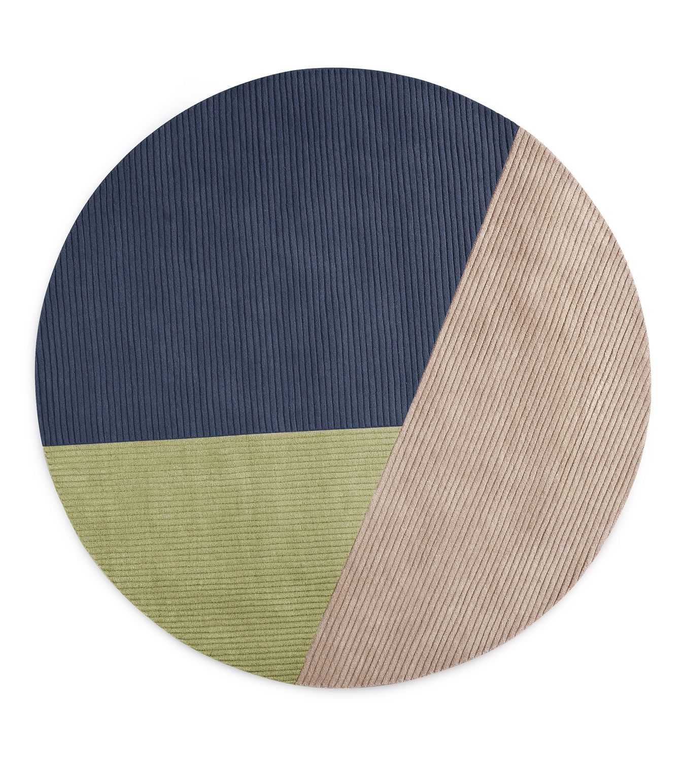 Row Rug Circular trio rug Northern