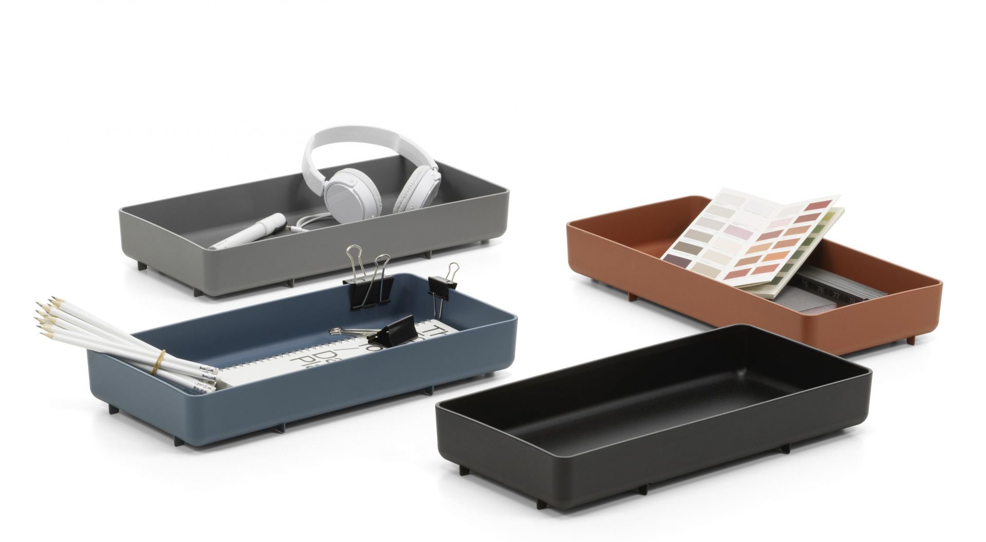 Chap Tray RE Tray Vitra Basic dark