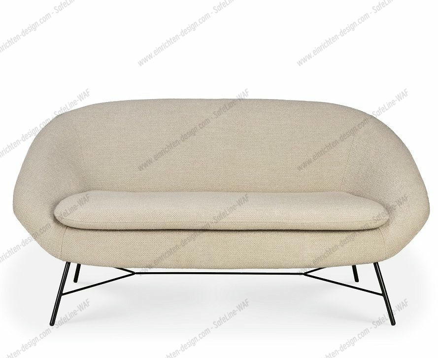 Barrow Sofa 2 Seater Off White Fabric Ethnicraft