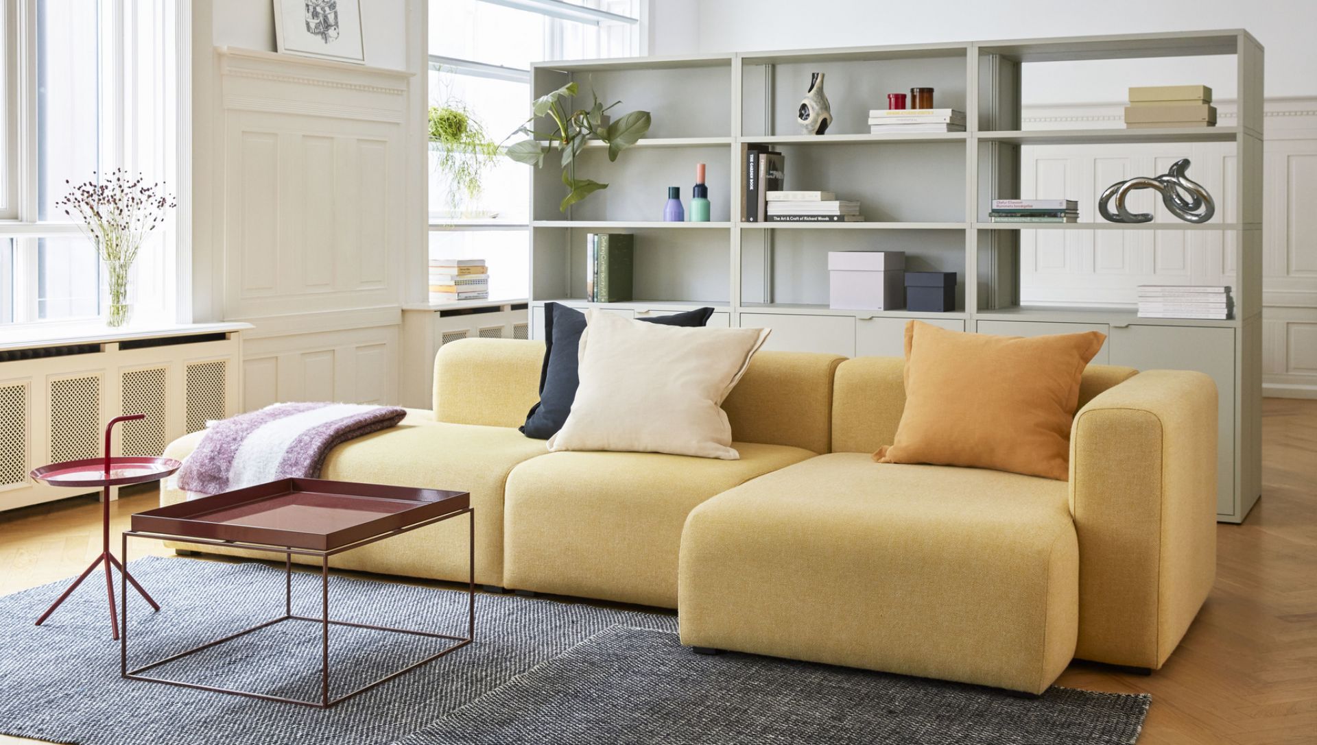 Mags Sofa 3 Seater Combination 4 Hay Hallingdal 130 - Right