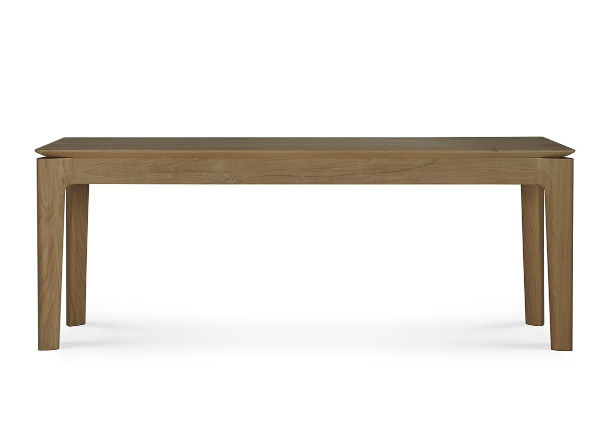 Bok bench teak W 186 x D 35 x H 46 cm Ethnicraft IMPERFECT ITEMS