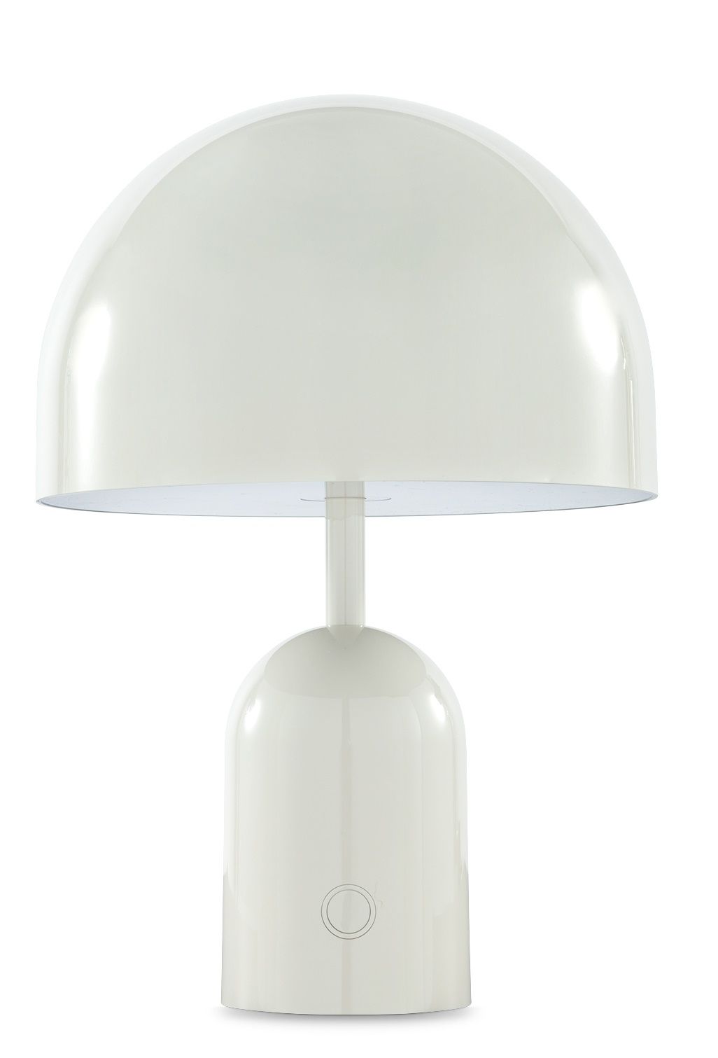 Bell Portable LED Table lamp Rechargeable lamp / Table lamp Tom Dixon Light grey Hellgraue Bell Portable LED Tischleuchte von Tom Dixon, Akkuleuchte für Innen und Außen.