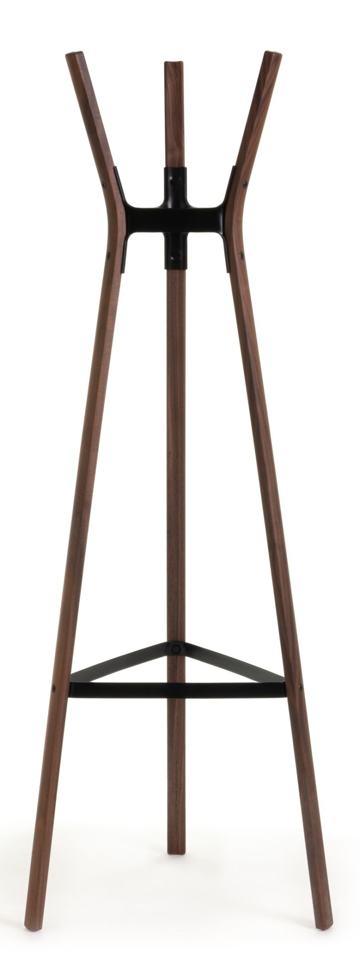 Steelwood Coat Stand Garderobenständer von Magis aus Holz und Stahl, freistehend für Flur und Büro.
