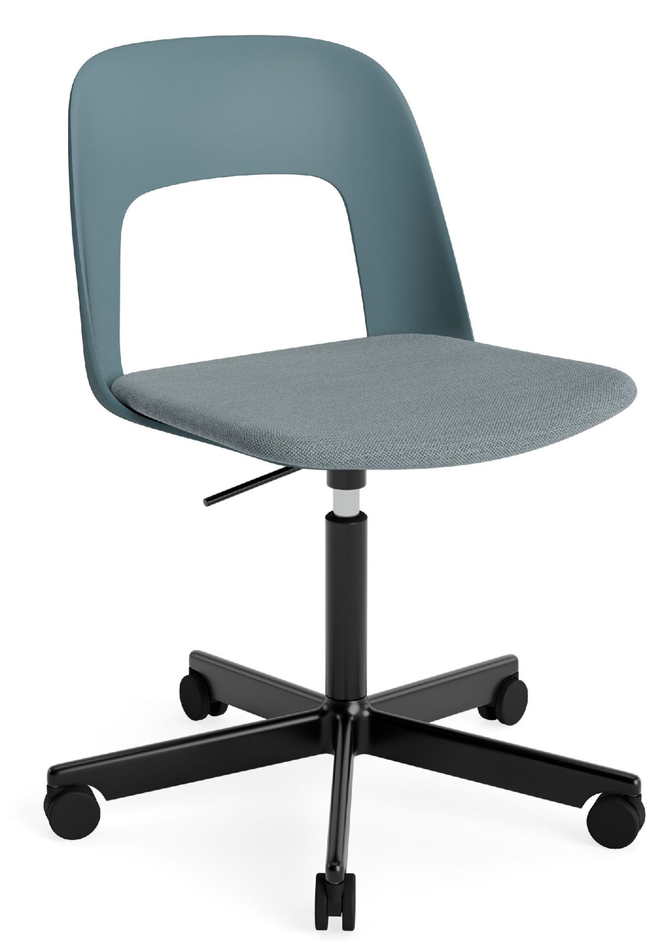 Layout Side Chair 143 5-star swivel base chair Hay   