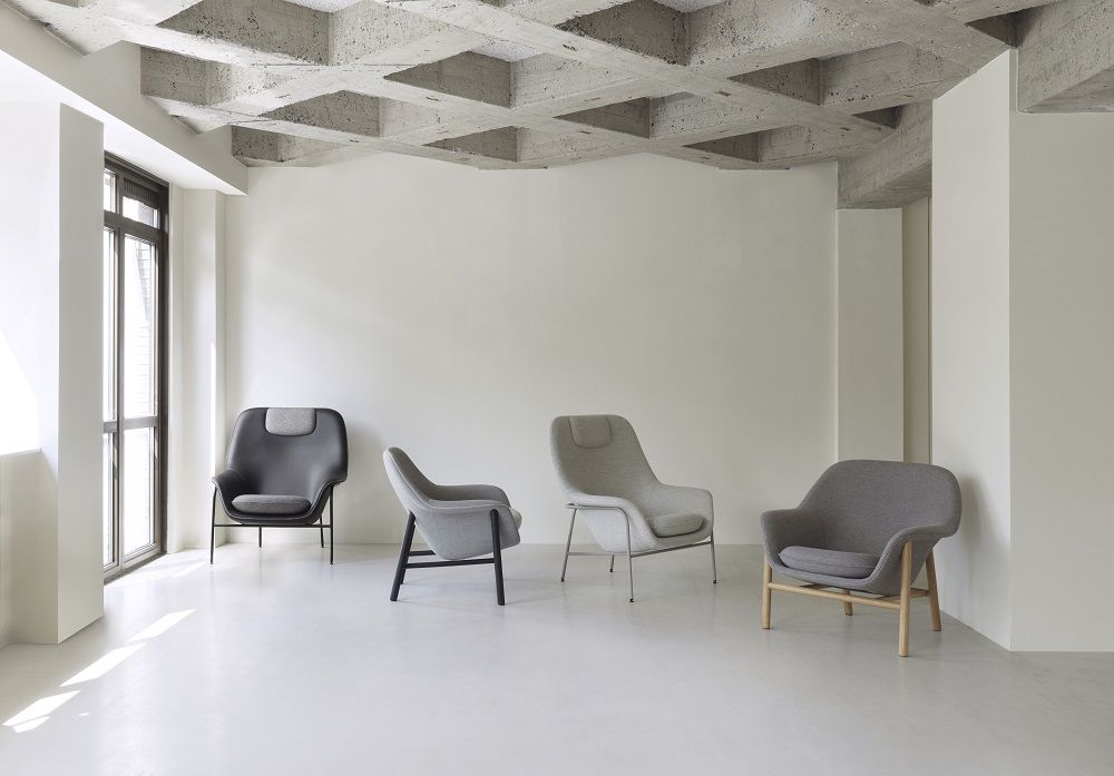 Drape Lounge Chair Low Normann Copenhagen