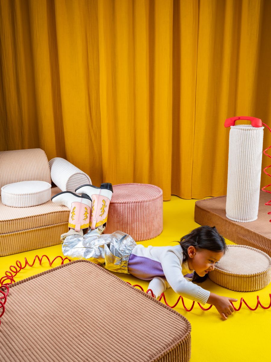 Children's play sofa wide cord Wigiwama