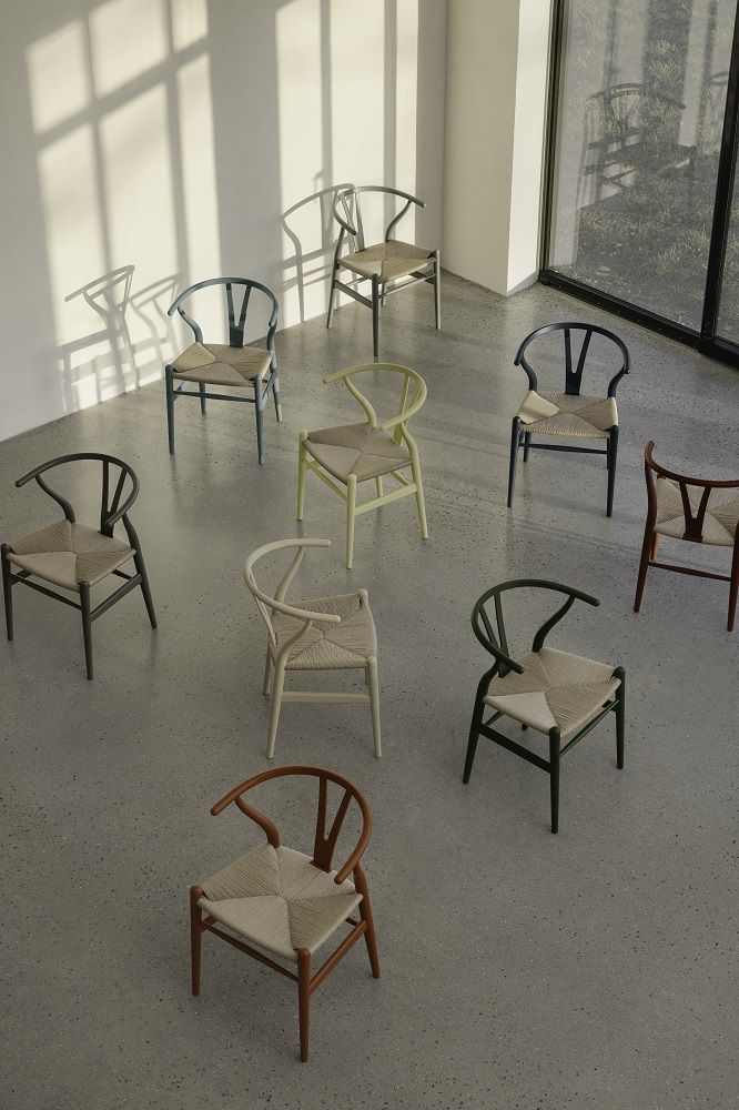 CH24 Wishbone Chair Chair CHS Soft Colours Carl Hansen & Søn