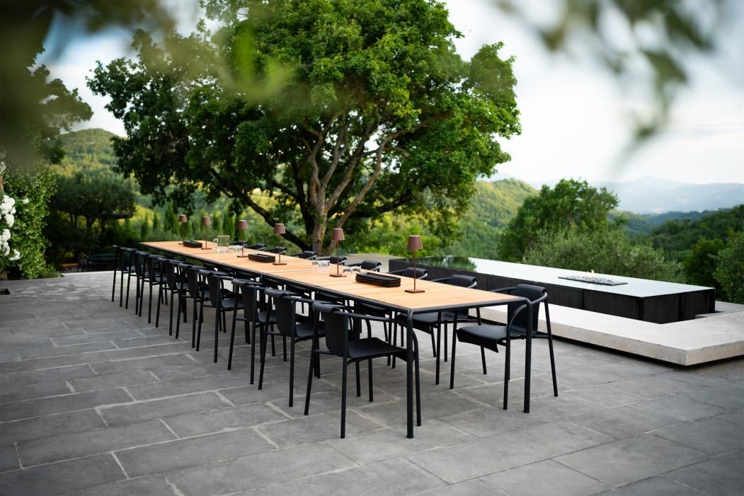 Nami Armrest Dining Chair Armrest Chair Outdoor Houe
