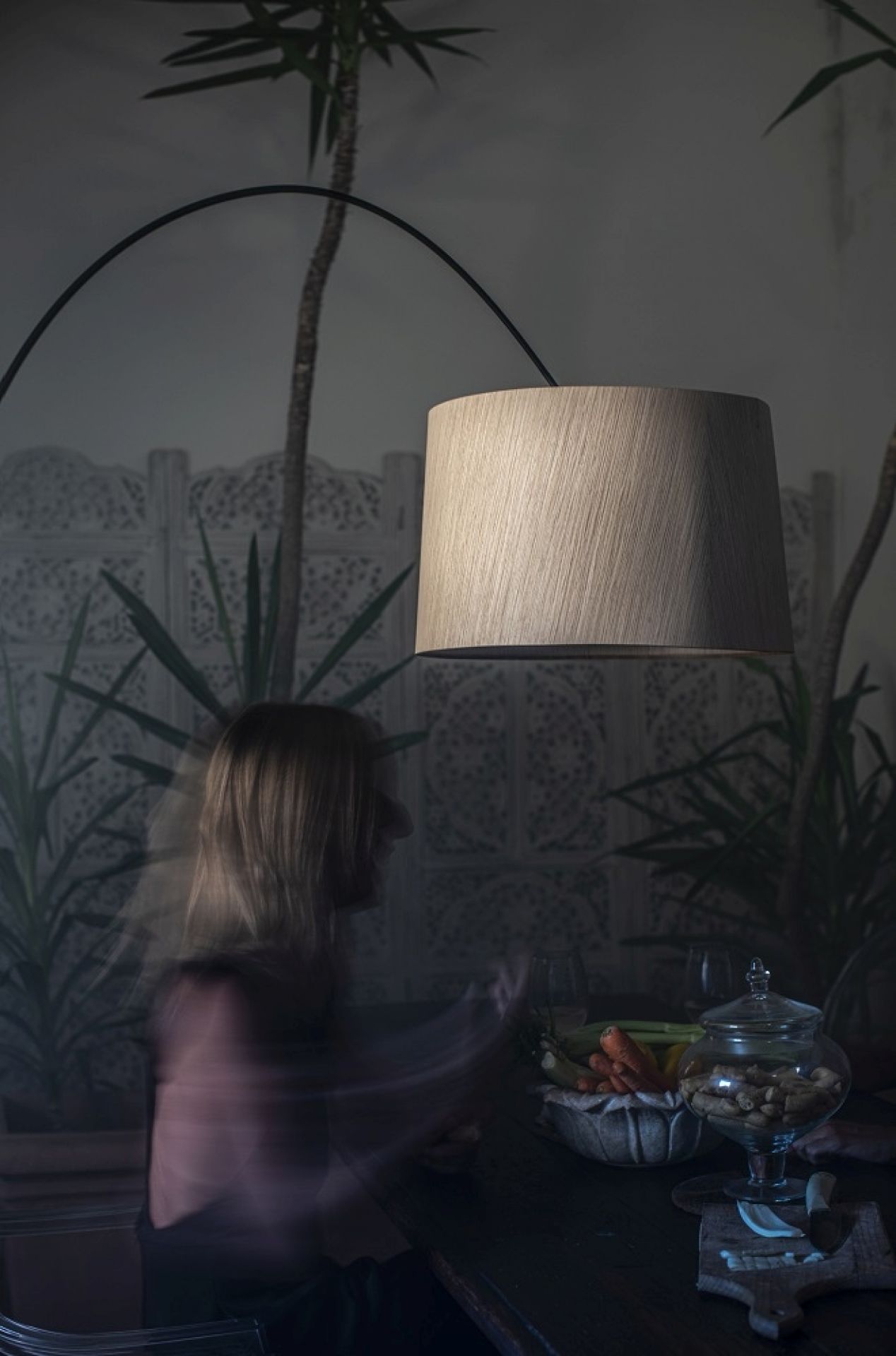 Twiggy Wood LED Floor lamp Foscarini 