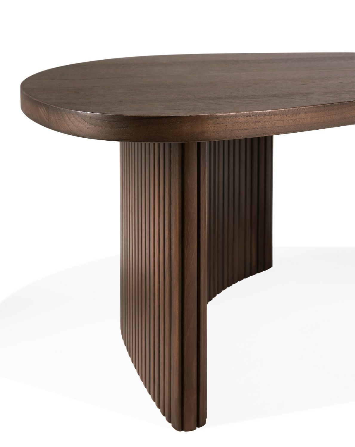 Boomerang Coffee table pebble shape Ethnicraft