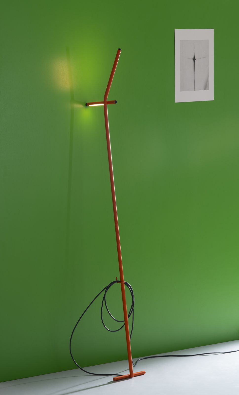Gru Floor lamp black Martinelli Luce