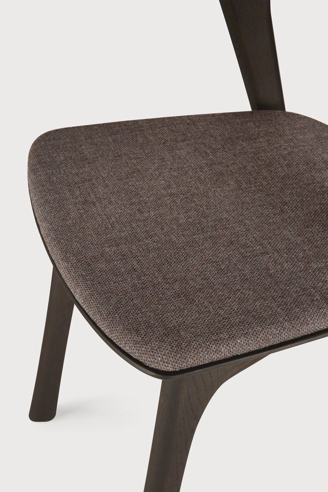Bok chair brown oak / fabric warm brown Ethnicraft