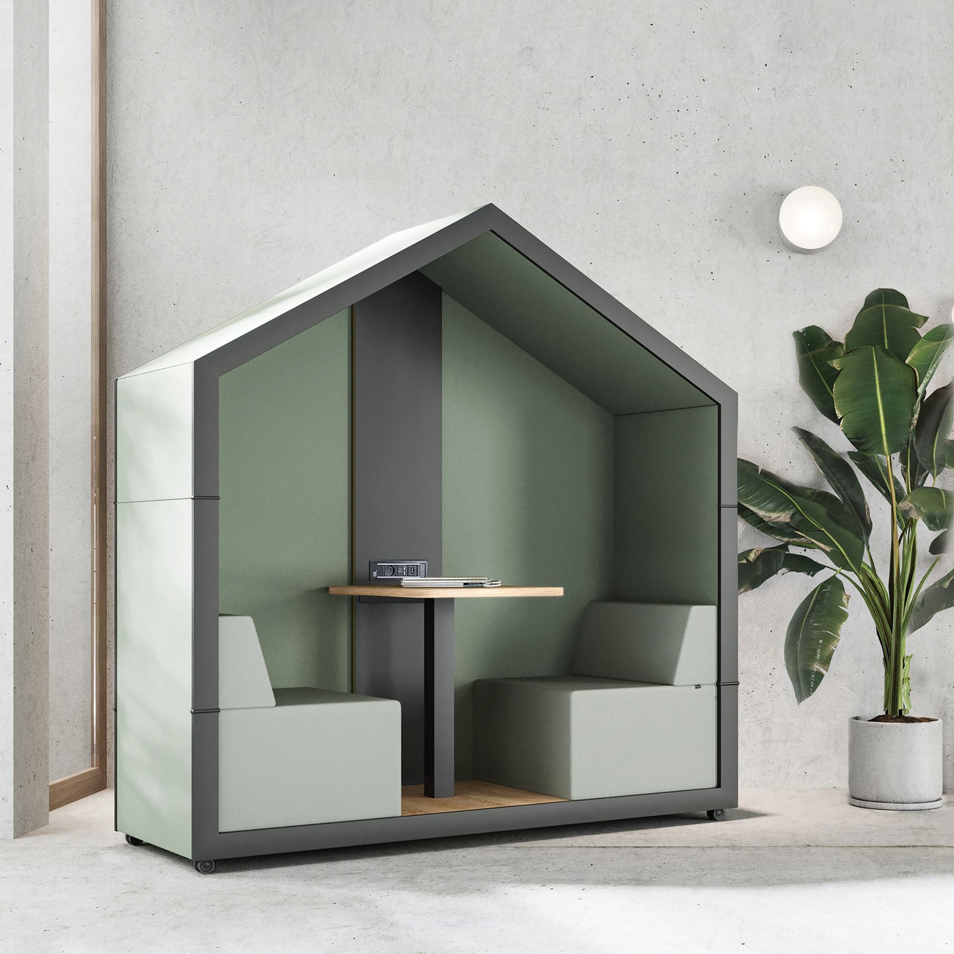 treehouse TH 2 Acoustic furniture for 2 persons Bejot