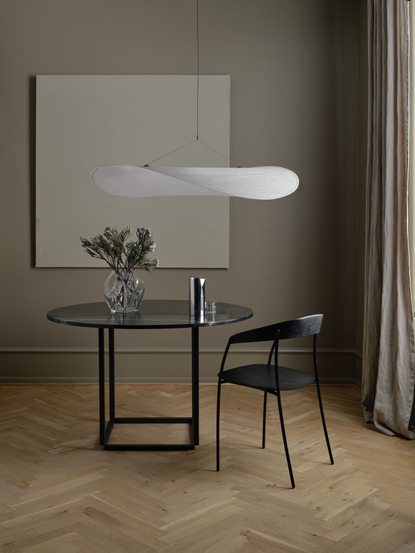 Tense Pendant Lamp Pendant light Ø 90 cm New Works SINGLE PIECE