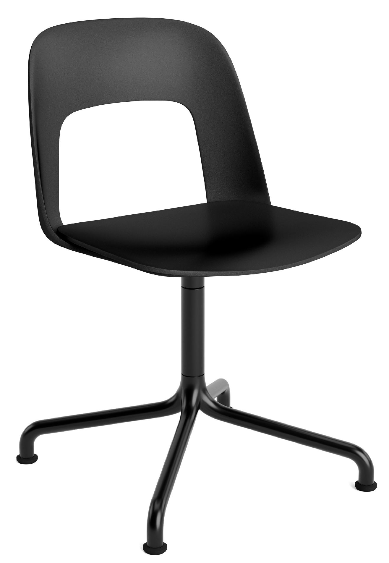 Layout Side Chair 151 4-star swivel chair Hay