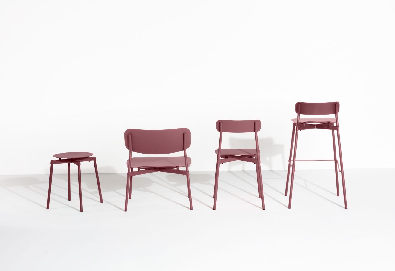 Fromme Chair Petite Friture Chair Brown red Fromme Chair Petite Friture Chair Brown red