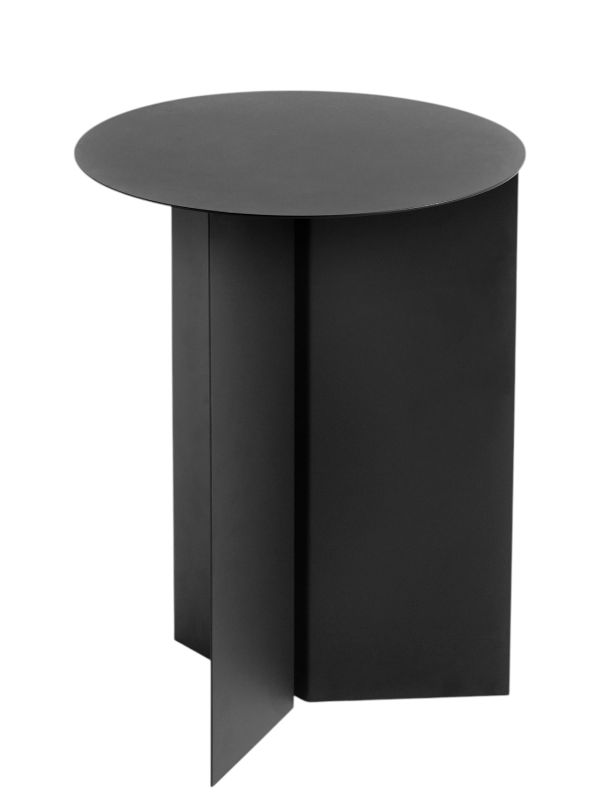 Slit Table Round High side table / coffee table Hay 