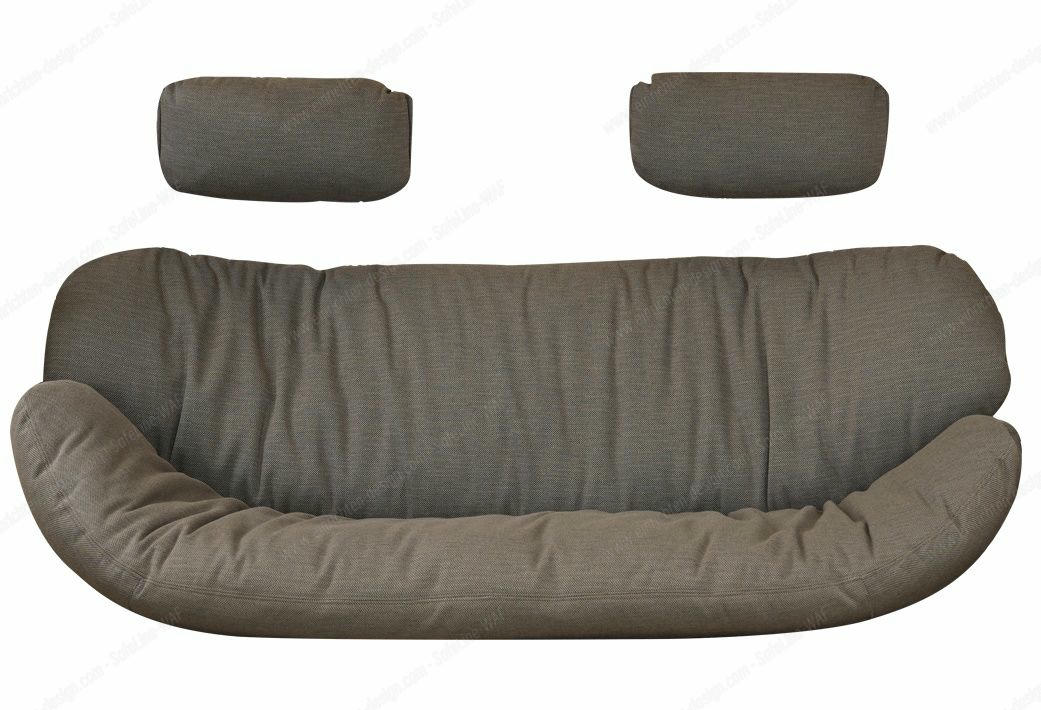 Cushion set including neck cushion for Hive 2-seater sofa Outdoor Cane-Line Taupe