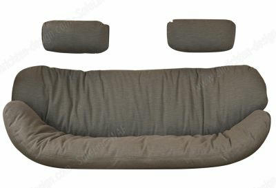 Cushion set including neck cushion for Hive 2-seater sofa Outdoor Cane-Line Taupe