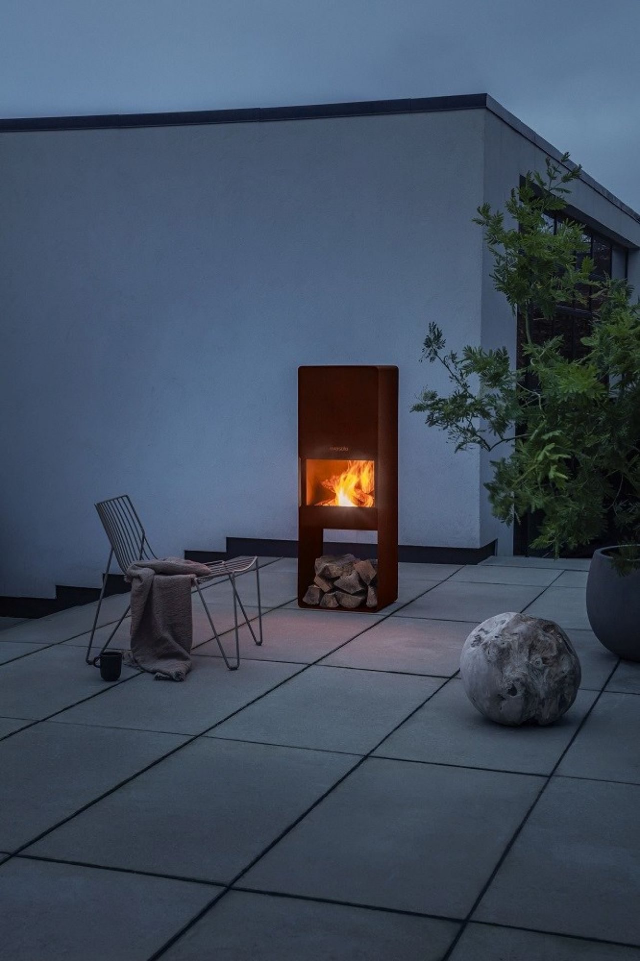 FireBox Garden wood burner Eva Solo