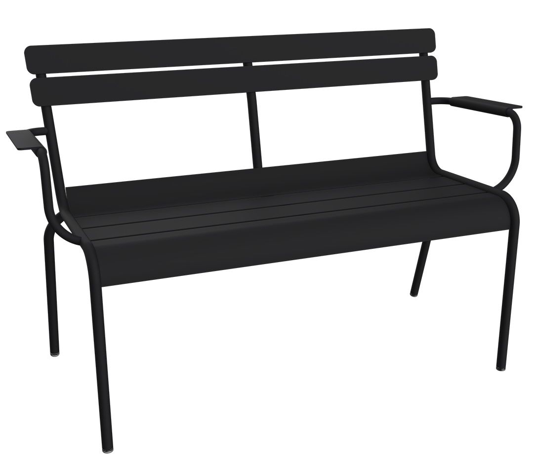 Luxembourg 2-Seater Garden Bench Outdoor Fermob