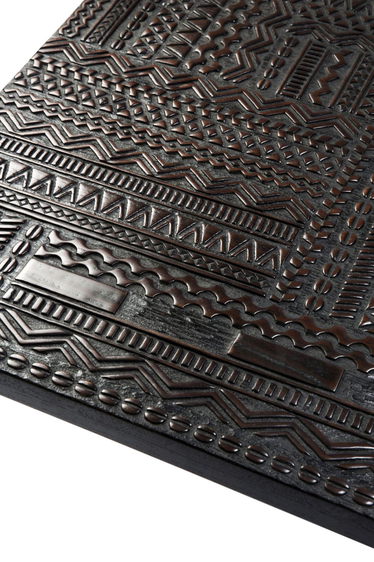 Tabwa Blok Coffee Table Teak Black Ethnicraft