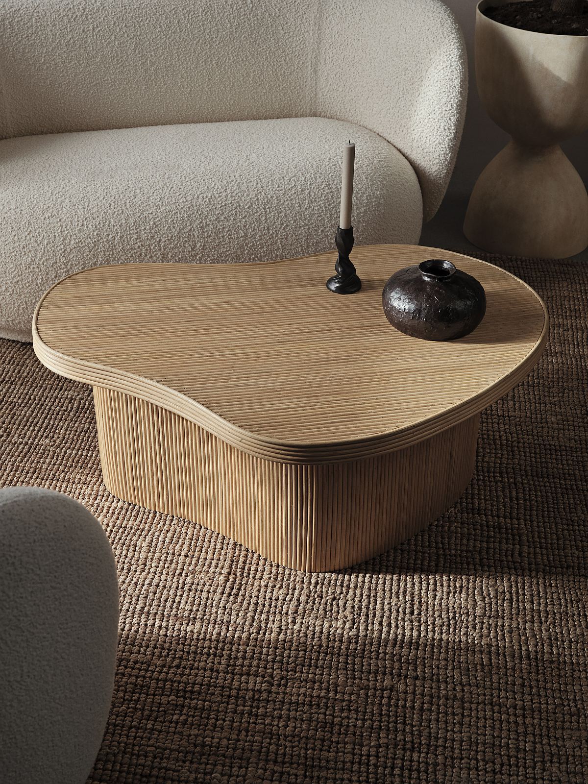 Isola Coffee Table Natural Ferm Living