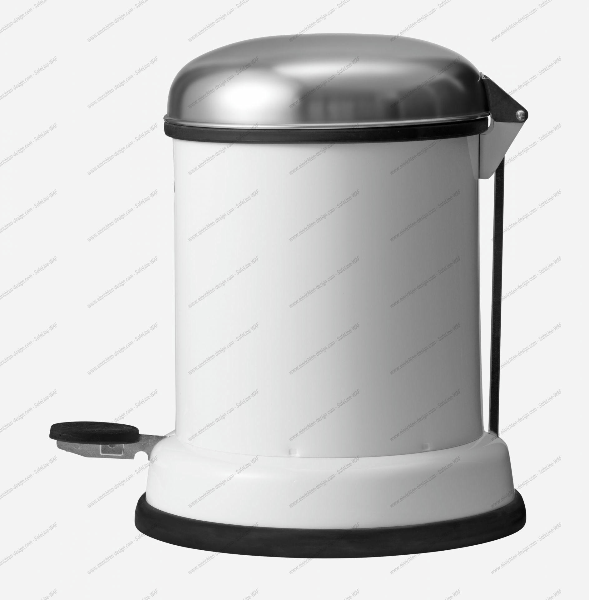 Pedal bin 8L WHITE Vipp SINGLE PIECES