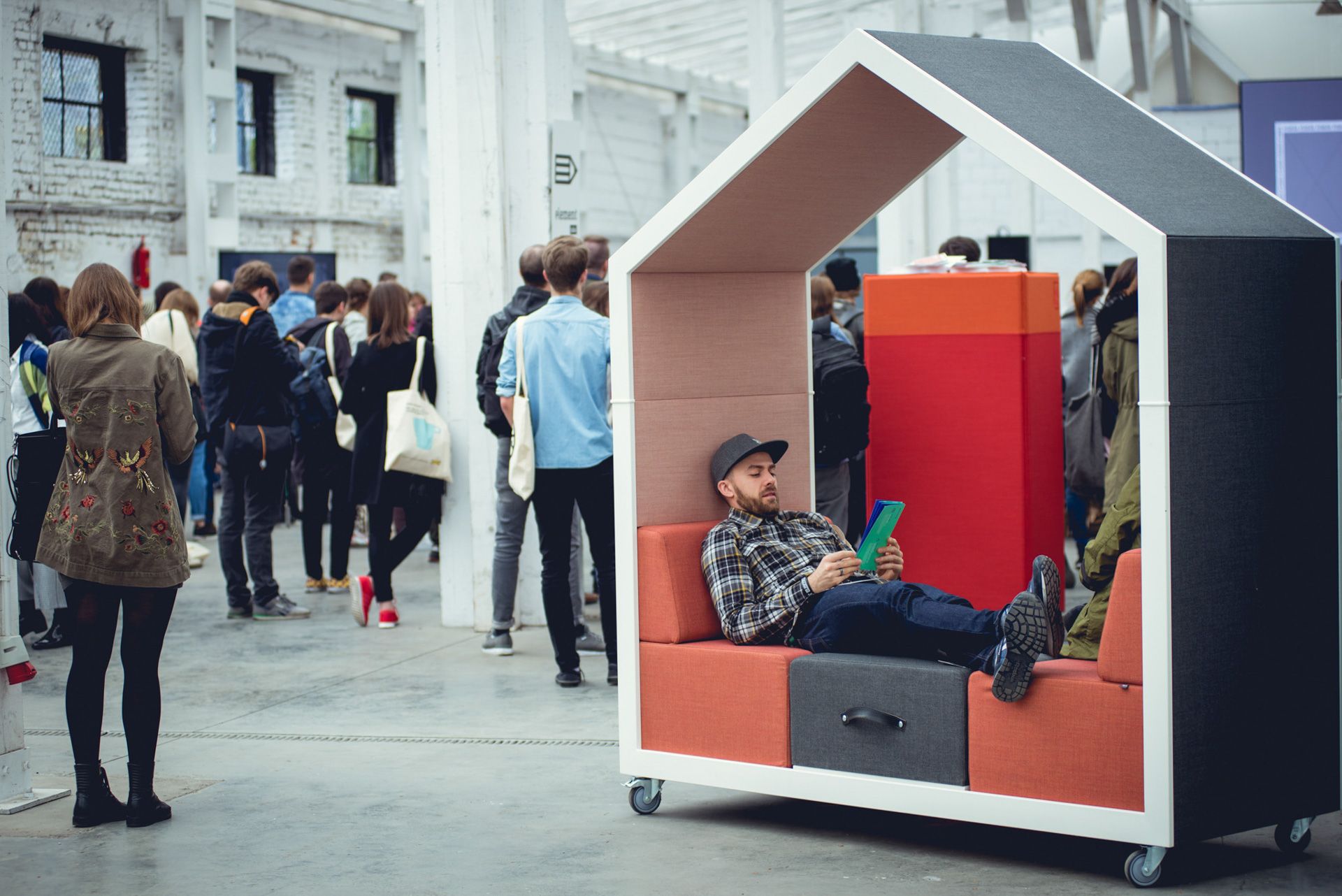 treehouse TH 2 Acoustic furniture for 2 persons Bejot