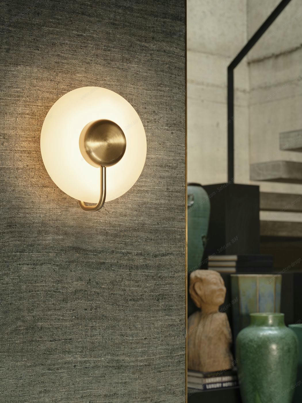 Tratto Wall lamp black Kdln