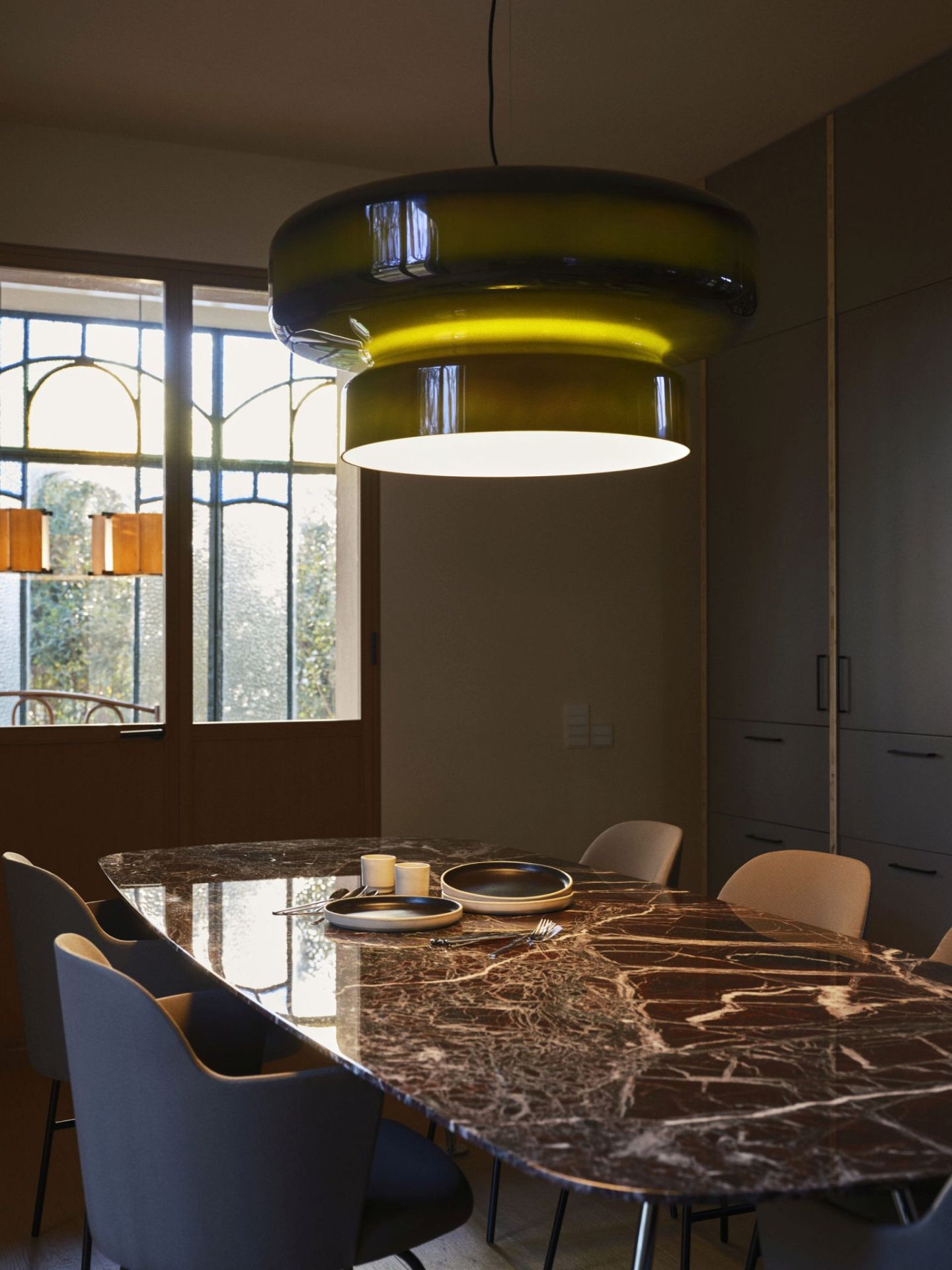 Bohemia 84 pendant lamp violet Marset
