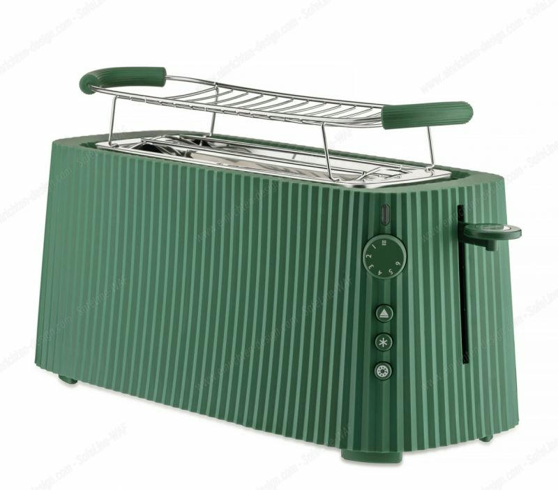 MDL15 Plissé Toaster XXL Alessi Green