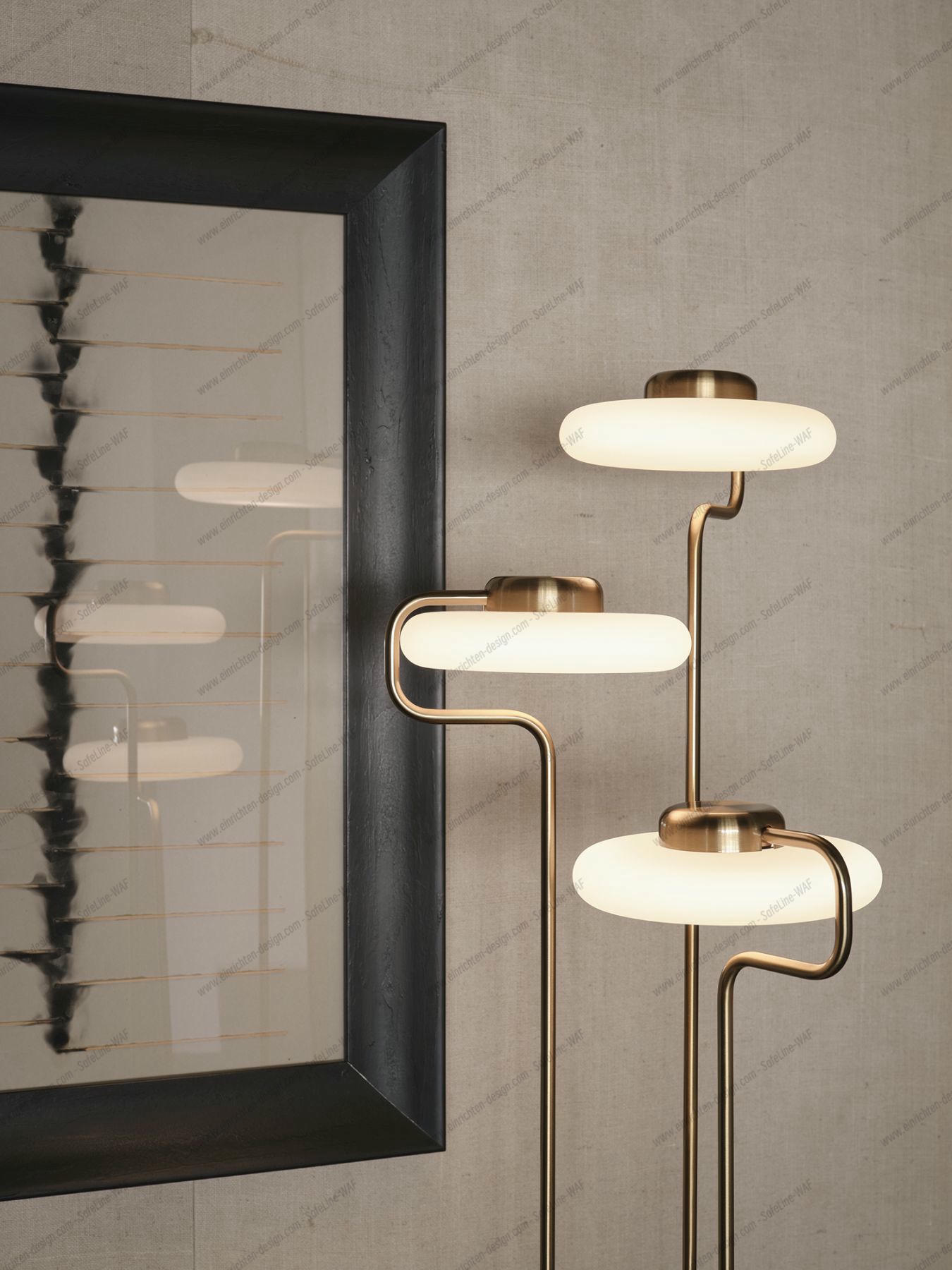 Tratto Floor lamp black Kdln