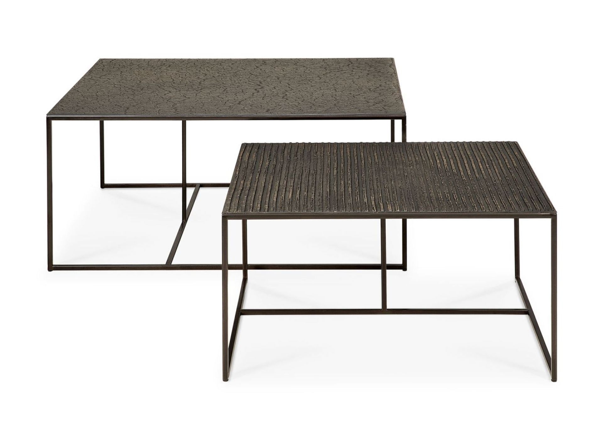 Pentagon Coffee Table Set of 2 Whisky Ethnicraft
