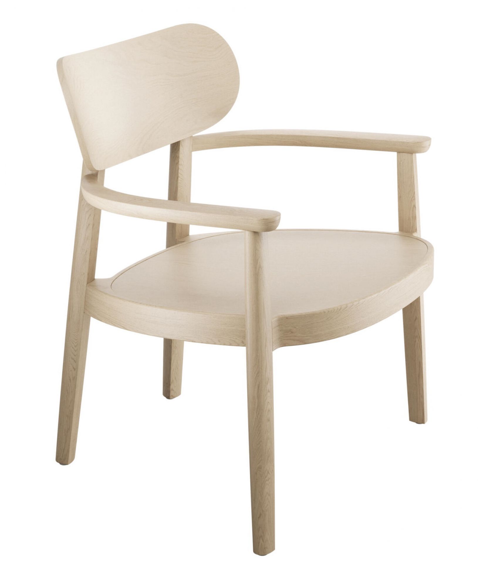 Wooden armchair with armrests 119 MF Thonet 