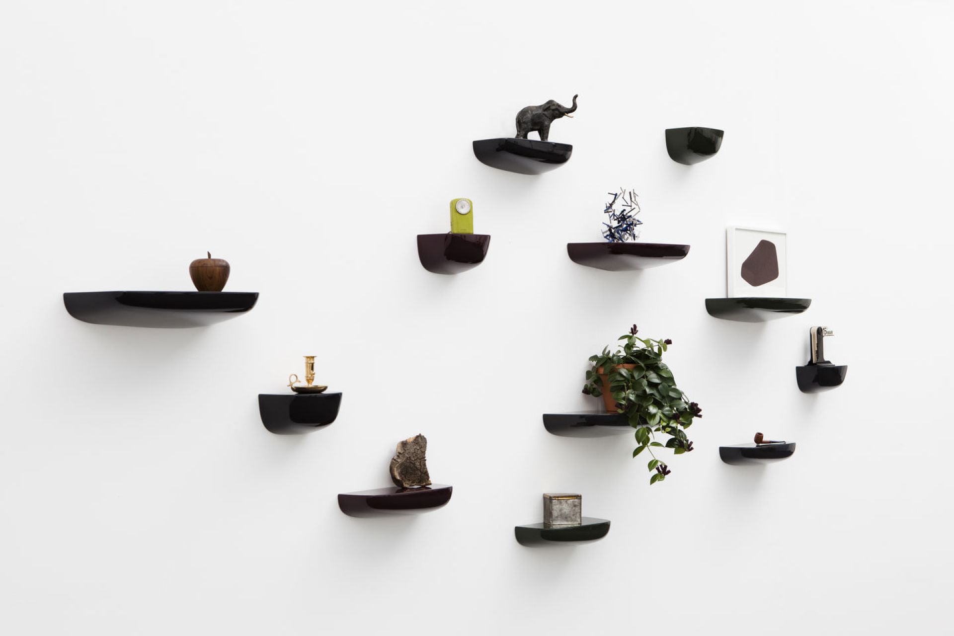 Corniches Wall board Large Vitra Dark grey
