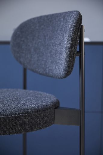 Series 430 Bar Stool Bar stool 75 cm BLACK / REMIX 123 Verpan SINGLE PIECES