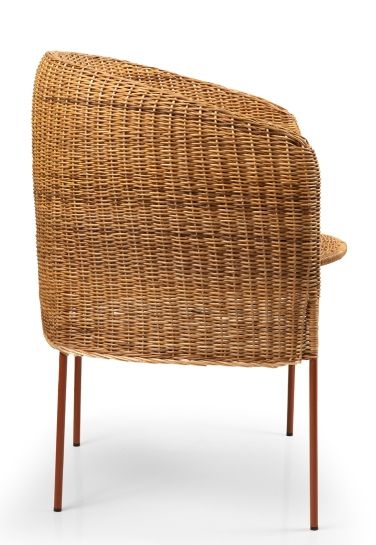 Caribe Natural Dining Chair Chair Outdoor ames