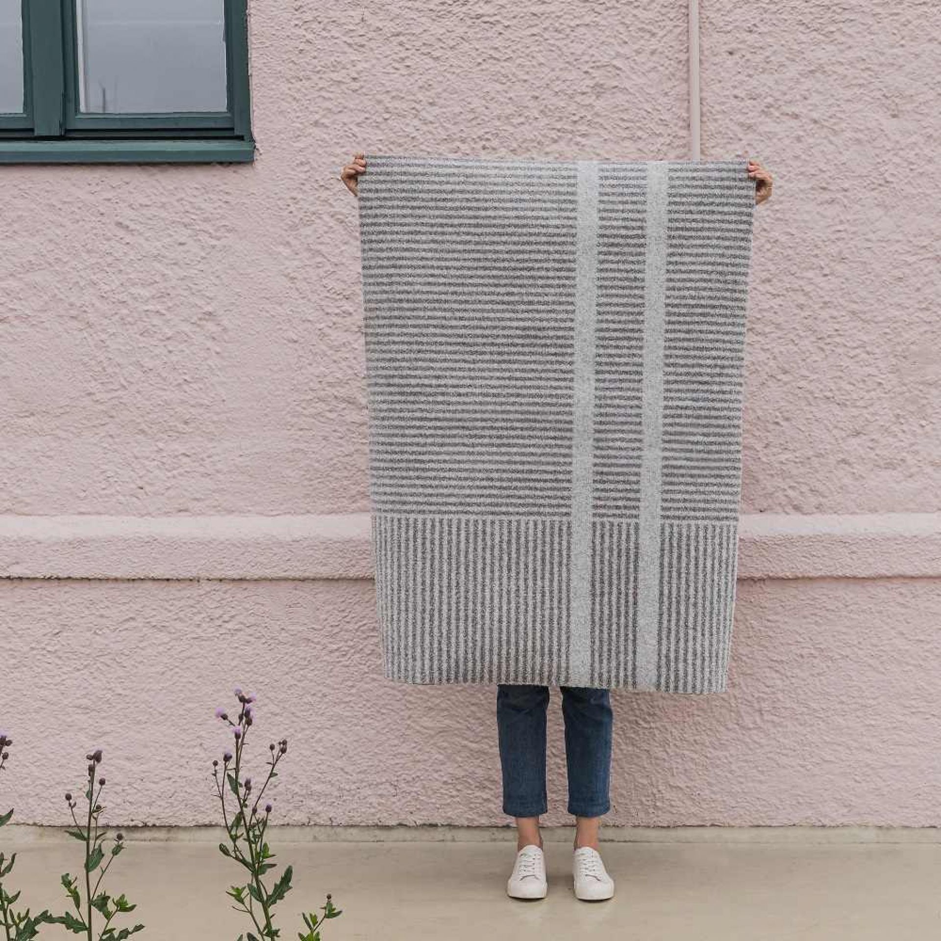 Løype Indoor / Outdoor Doormat W 65 x D 85 cm / STORMY Heymat SINGLE PIECES