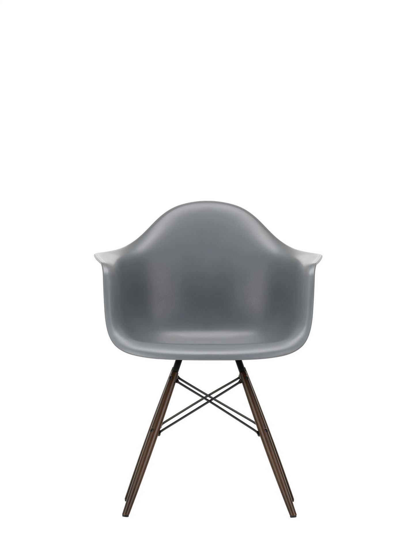 Eames Plastic Arm Chair DAW Chair Vitra Maple yellowish - Tender pink