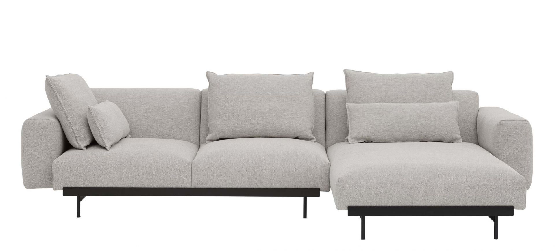 In Situ Modular Sofa 3-Seater Chaise Longue Muuto