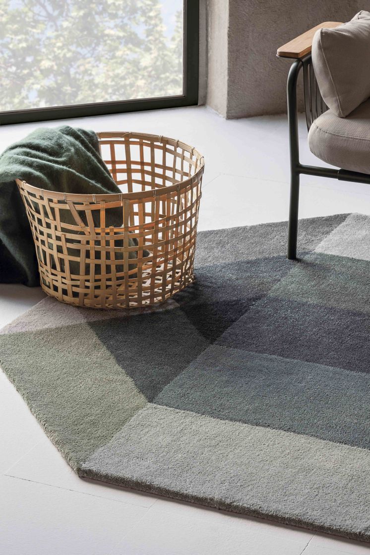 Diamond Rug Orange-Wine 300 x 390cm Gan