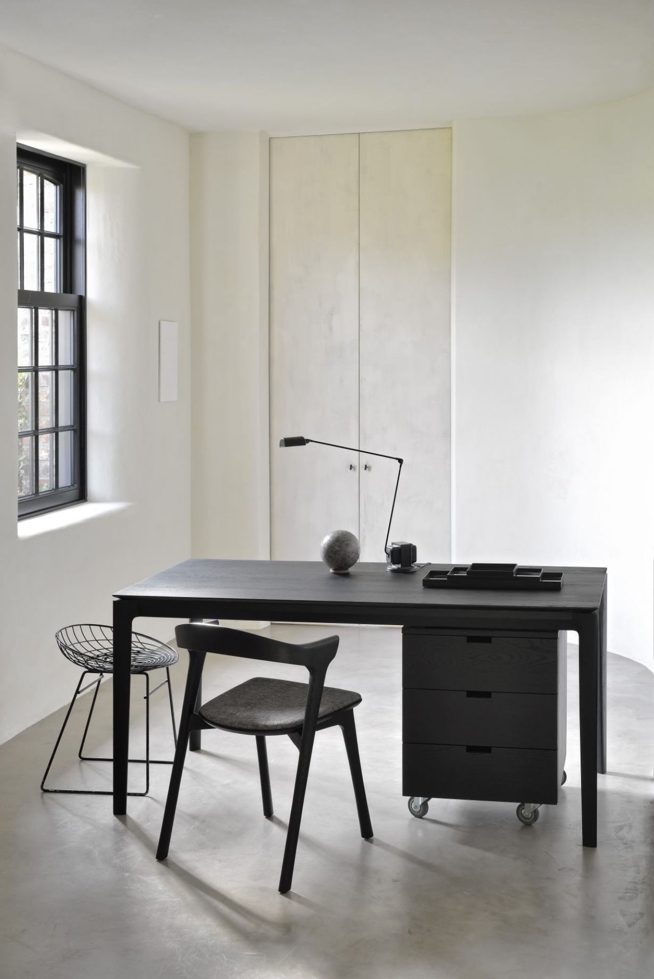 Bok Oak Table Black Ethnicraft