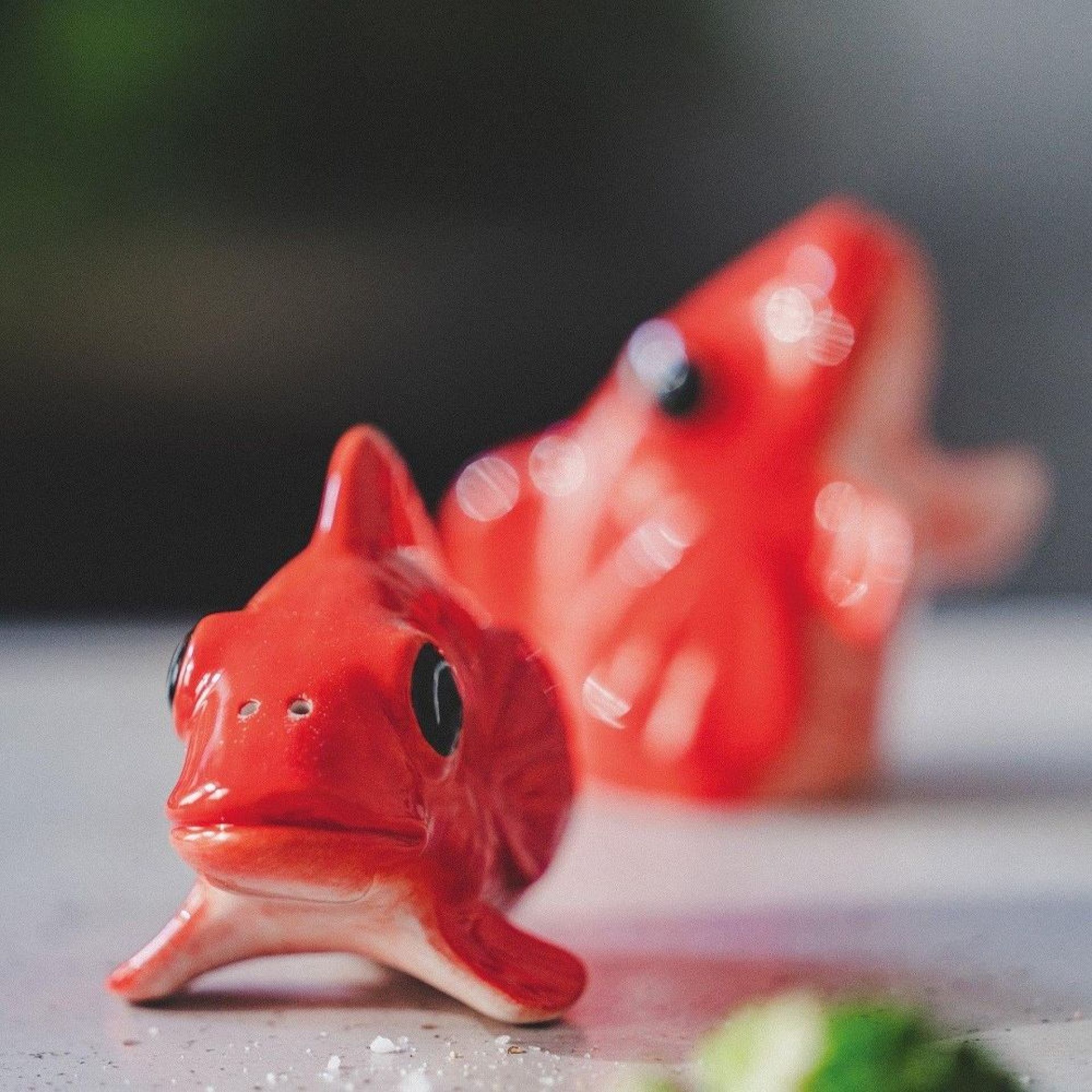 Fishes for Dishes salt and pepper shaker Donkey SINGLE PIECE