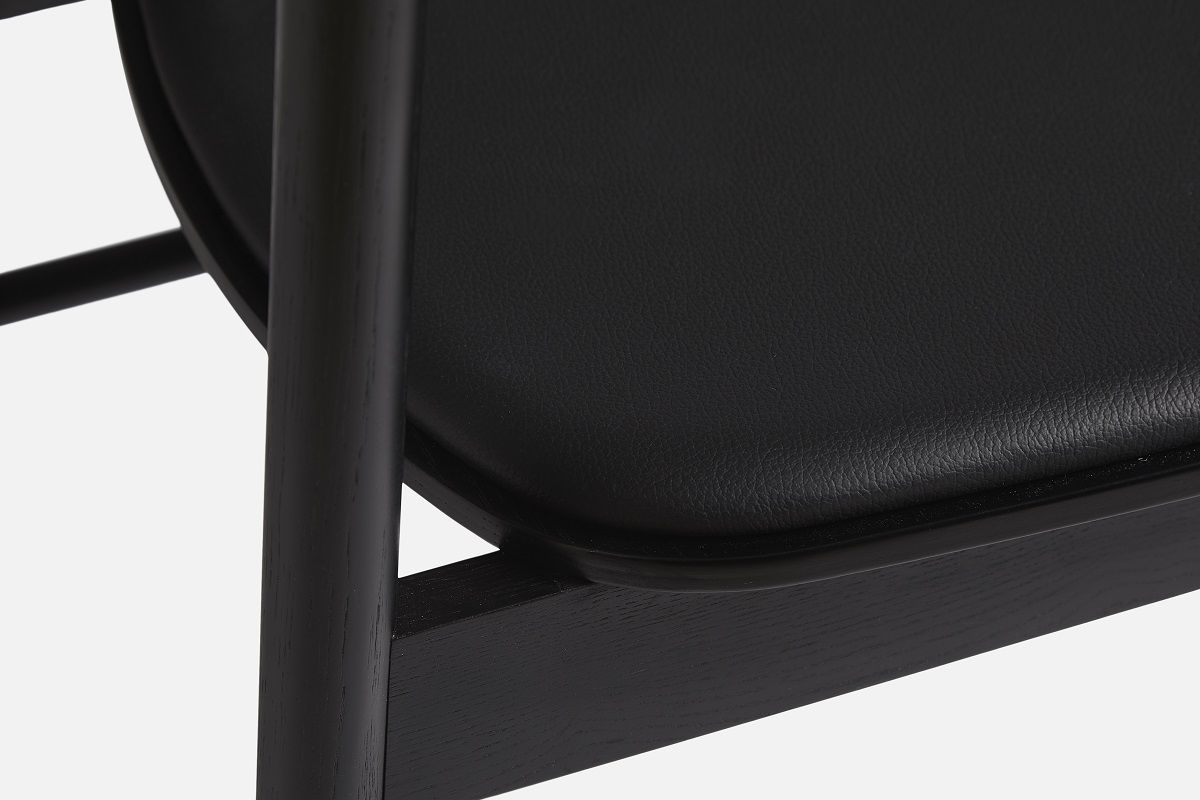 Soma Dining Chair with Seat pad Woud