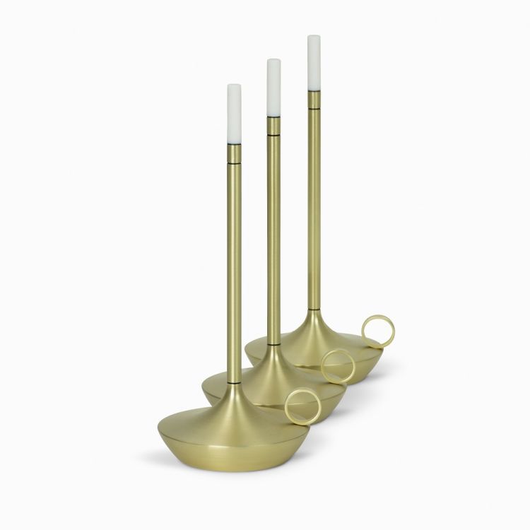 Wick Portable light / Tample lamp with USB Graypants