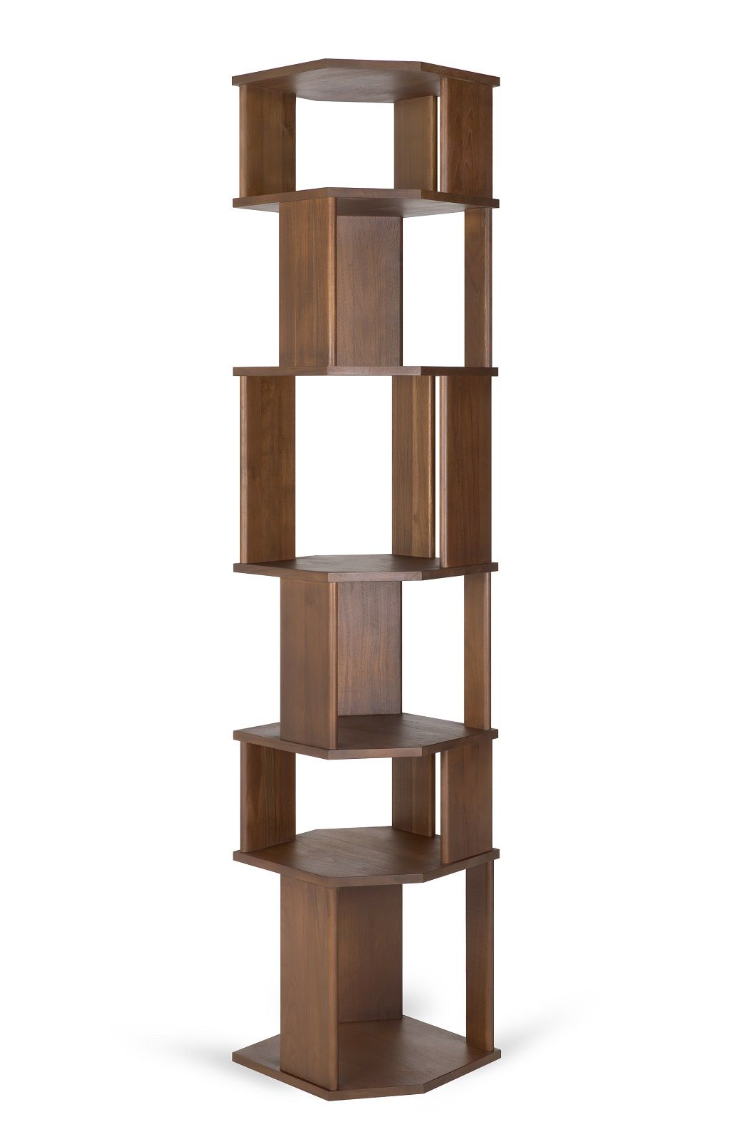 Stairs Shelf teak brown Ethnicraft