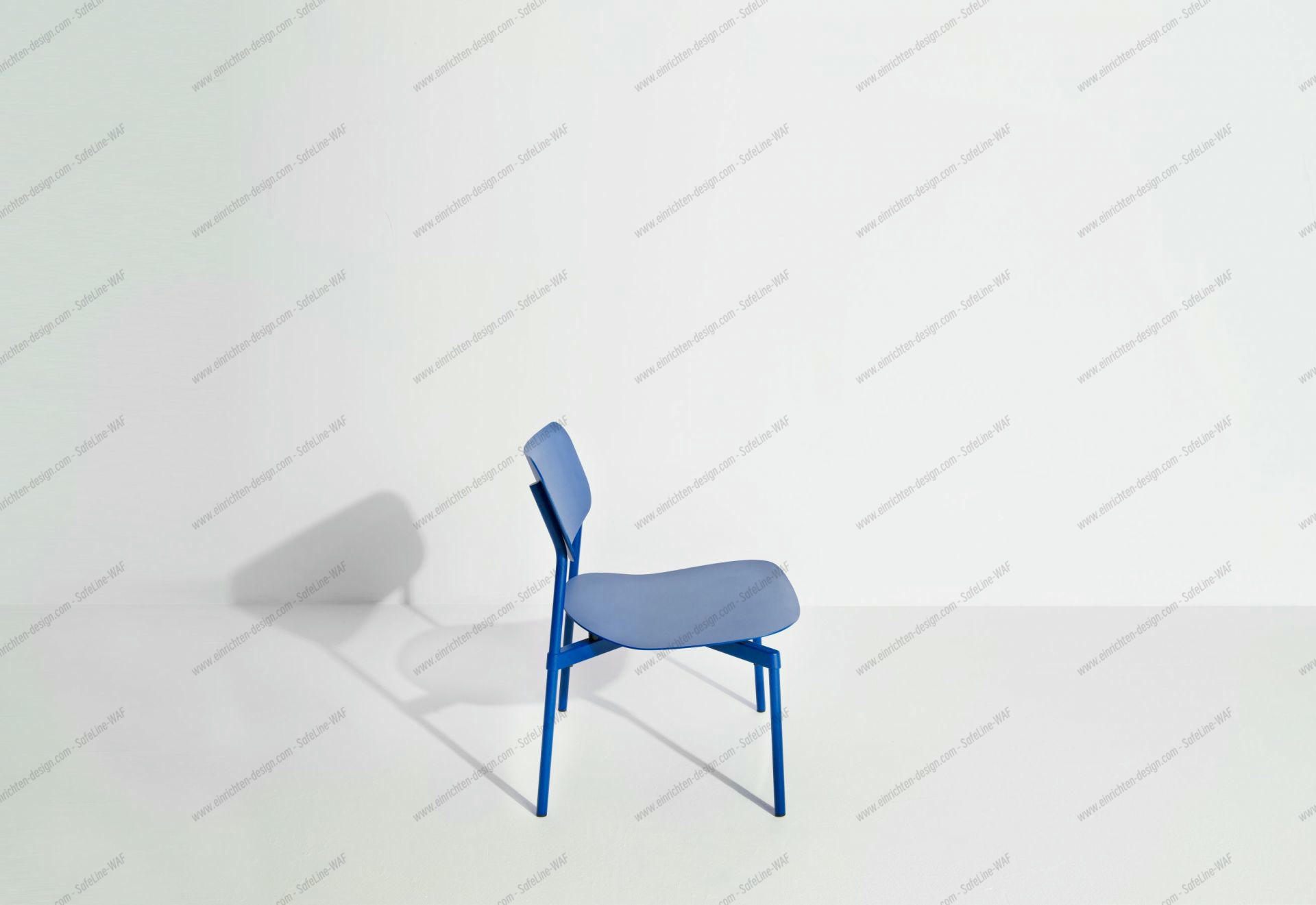 Fromme Lounge Chair Armchair Petite Friture Blue Fromme Lounge Chair Armchair Petite Friture Blue