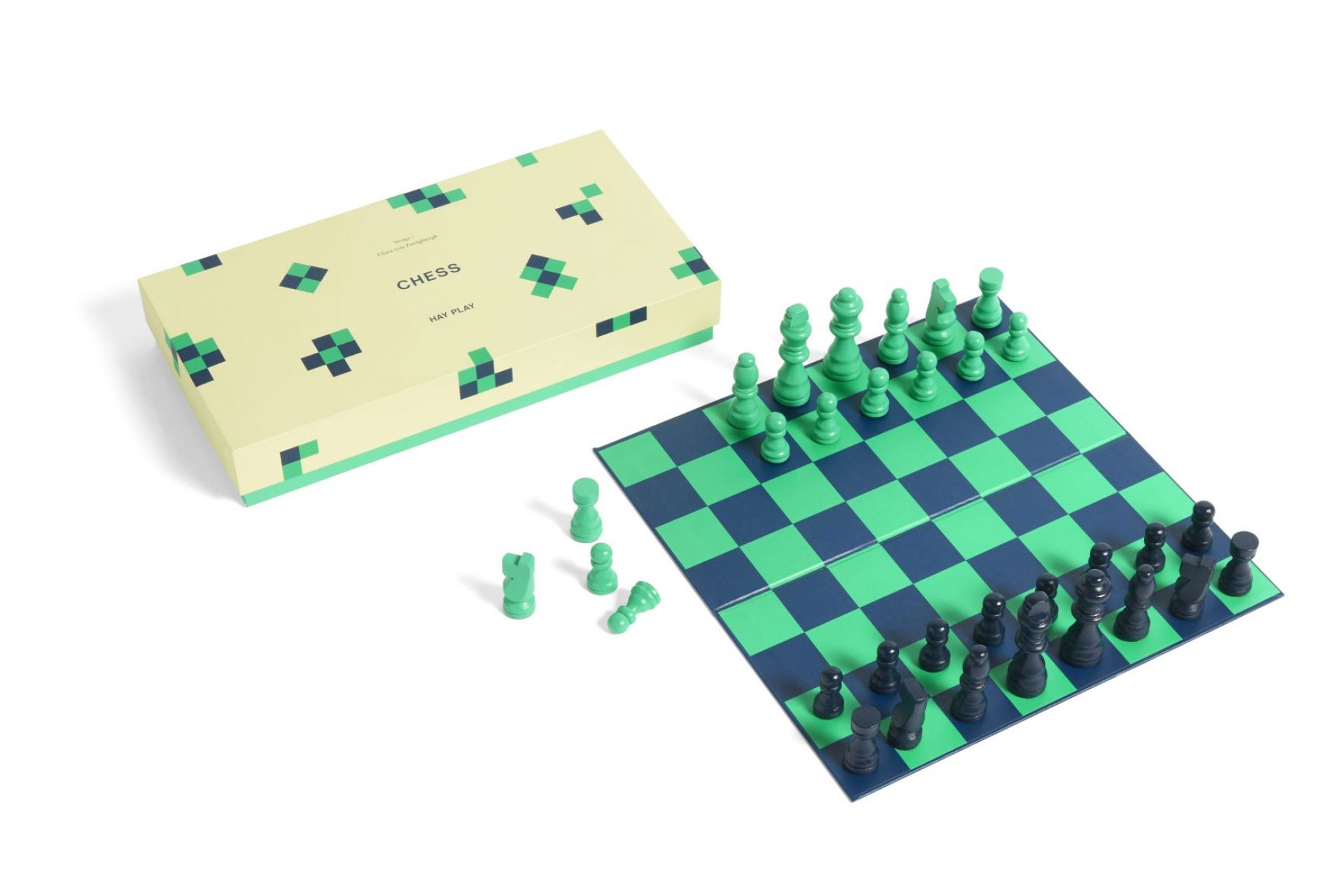 Post Modern Italian Game Table with Integrated Chess Board and